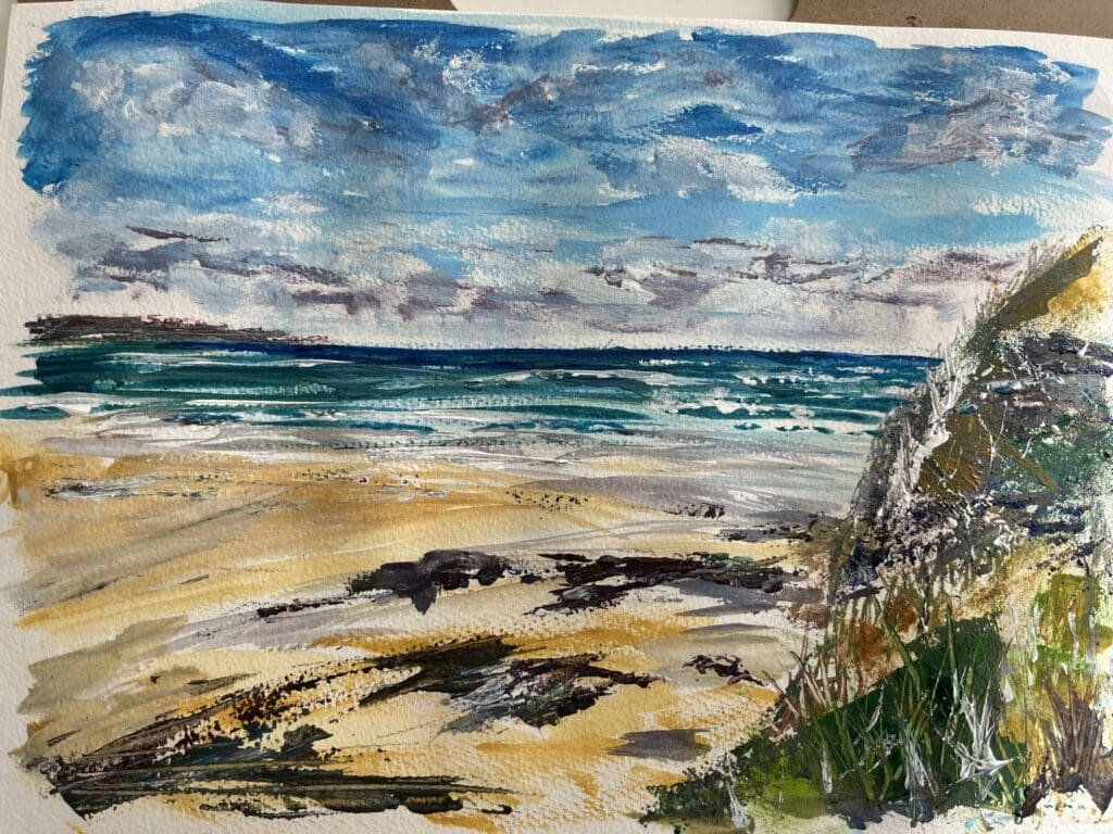 CCB Adult Art Club Acrylic Landscapes