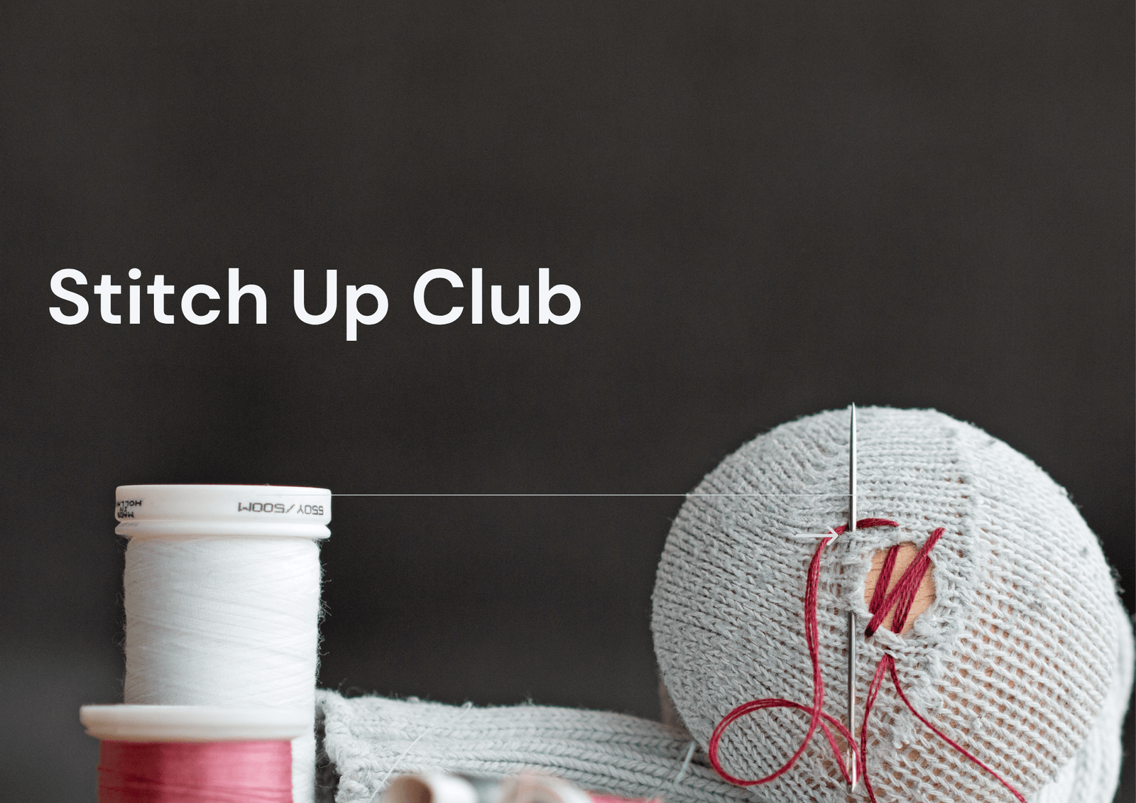 Simple Stitch Up Poster A4