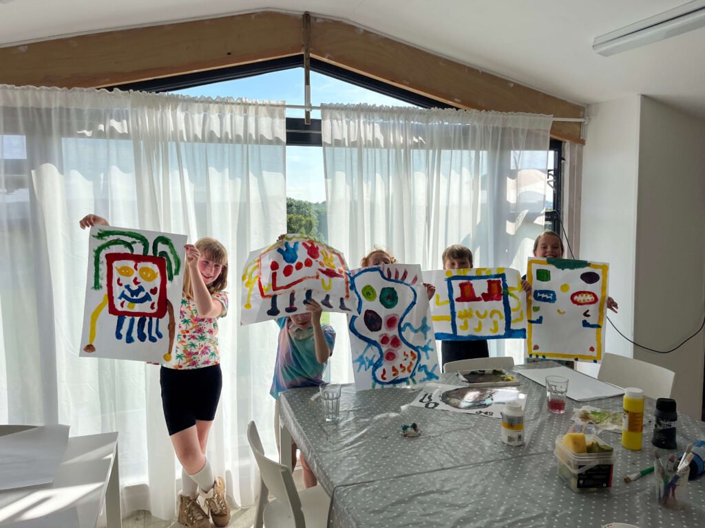 Damian's Kids Art Lab Tuesdays Cornish Craft Barn