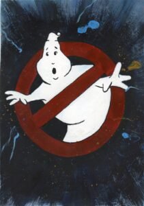 Oct Half Term Kids Poster Club - Ghostbusters - Cornish Craft Barn
