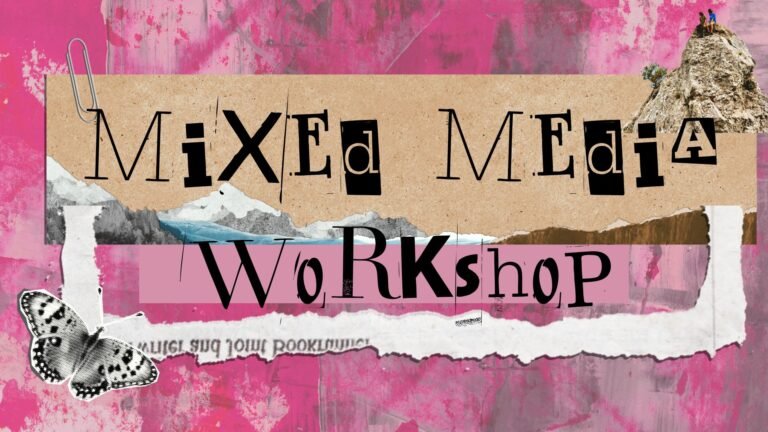 Mixed Media Workshop, Cornish Craft Barn