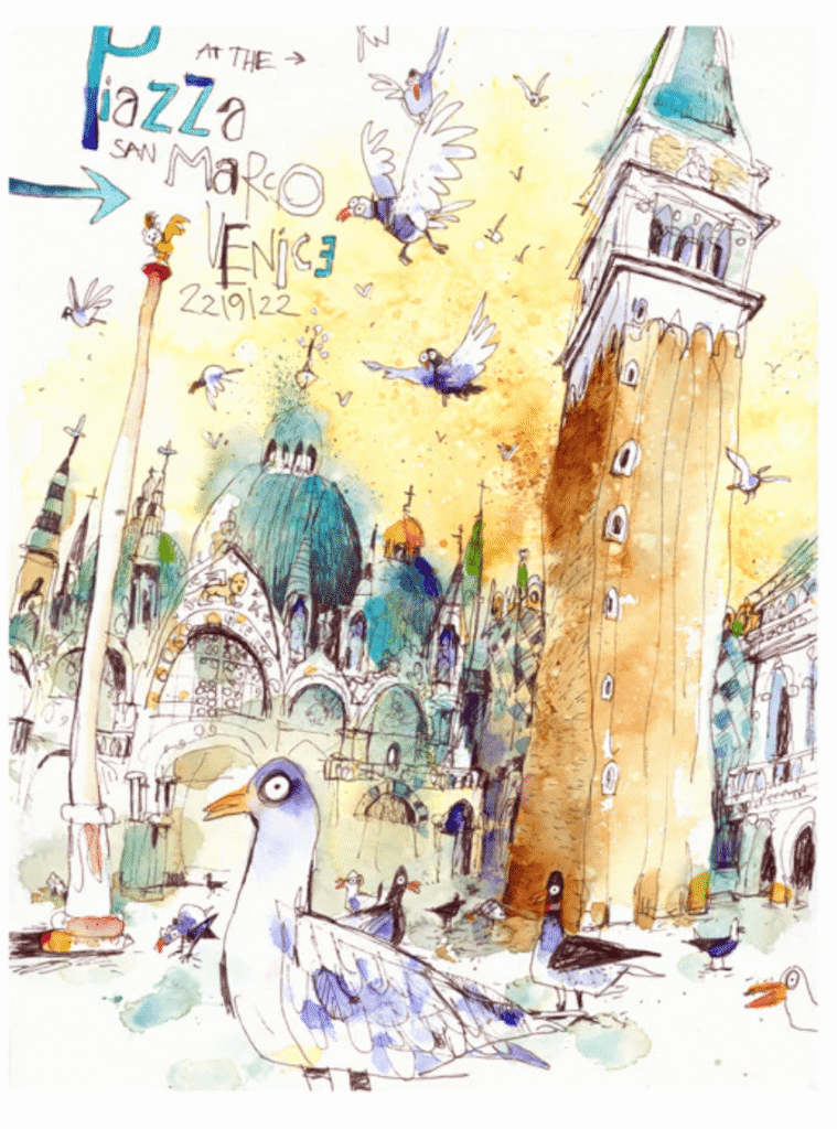 Cornish Craft Barn Travel Journalling Ink Wash 3