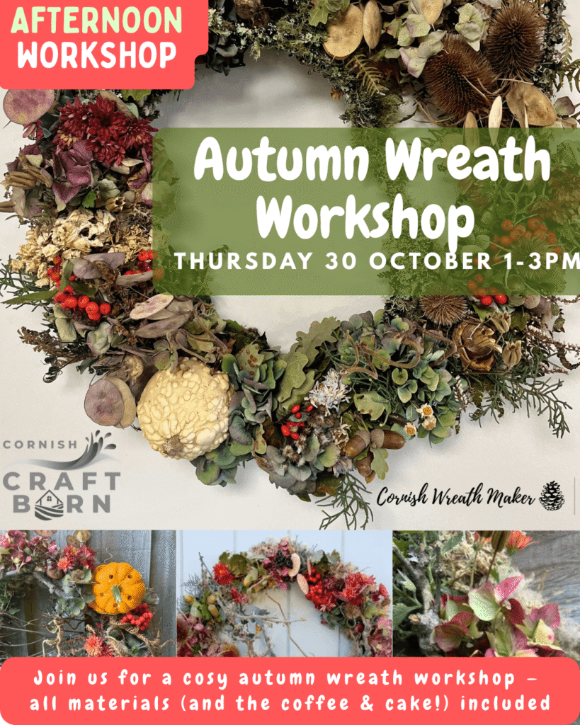 autumn wreath workshop