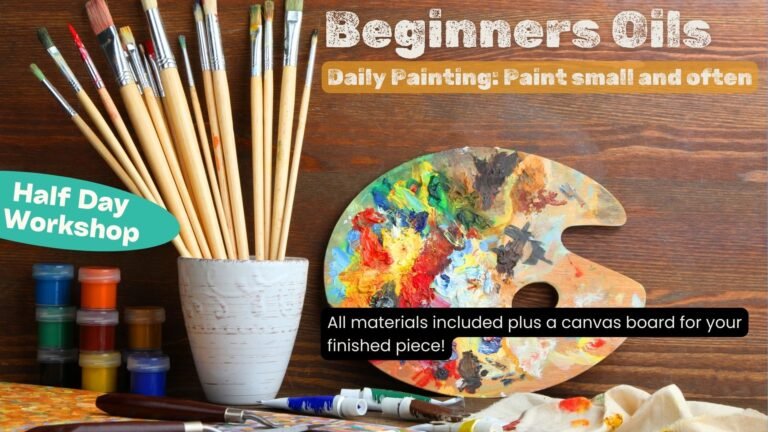 Oils for Beginners - Landscapes Cornish Craft Barn