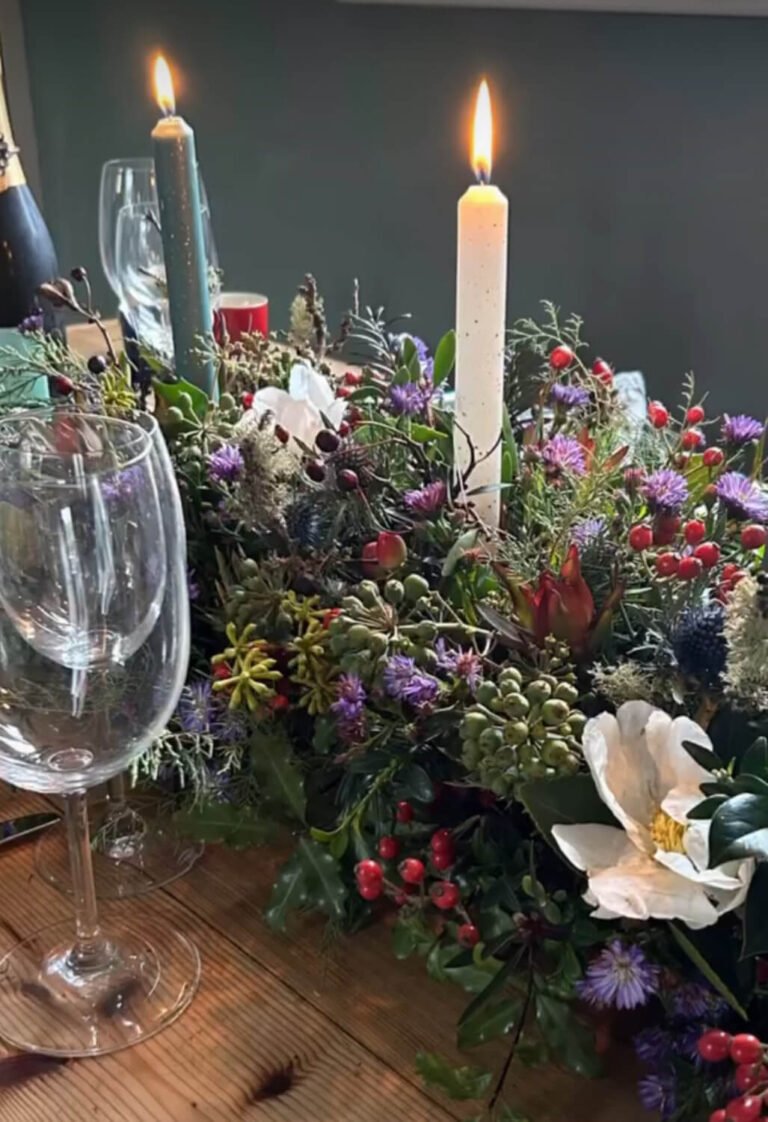 wreath making workshop cornish craft barn cornish wreath maker